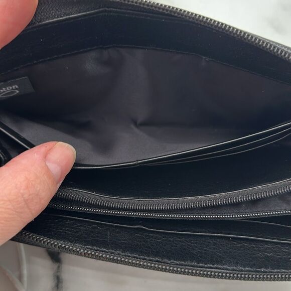 Brighton Leather Zip Around Wallet - Picture 4 of 9